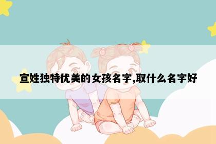 宣姓独特优美的女孩名字,取什么名字好